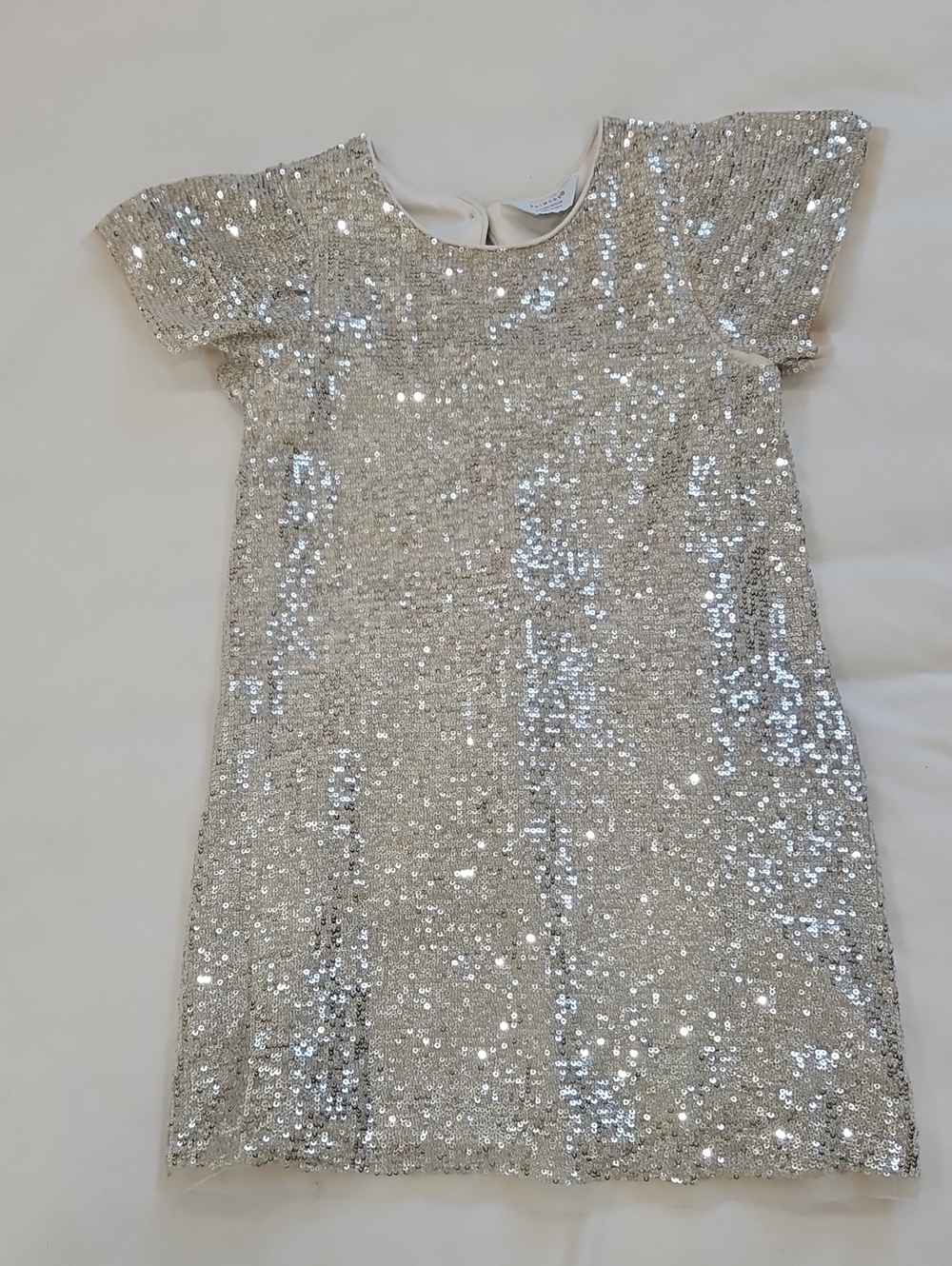 Primark Silver Sequin Girls' Dress